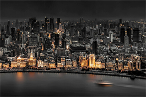 Shanghai's popular commercial and shopping areas